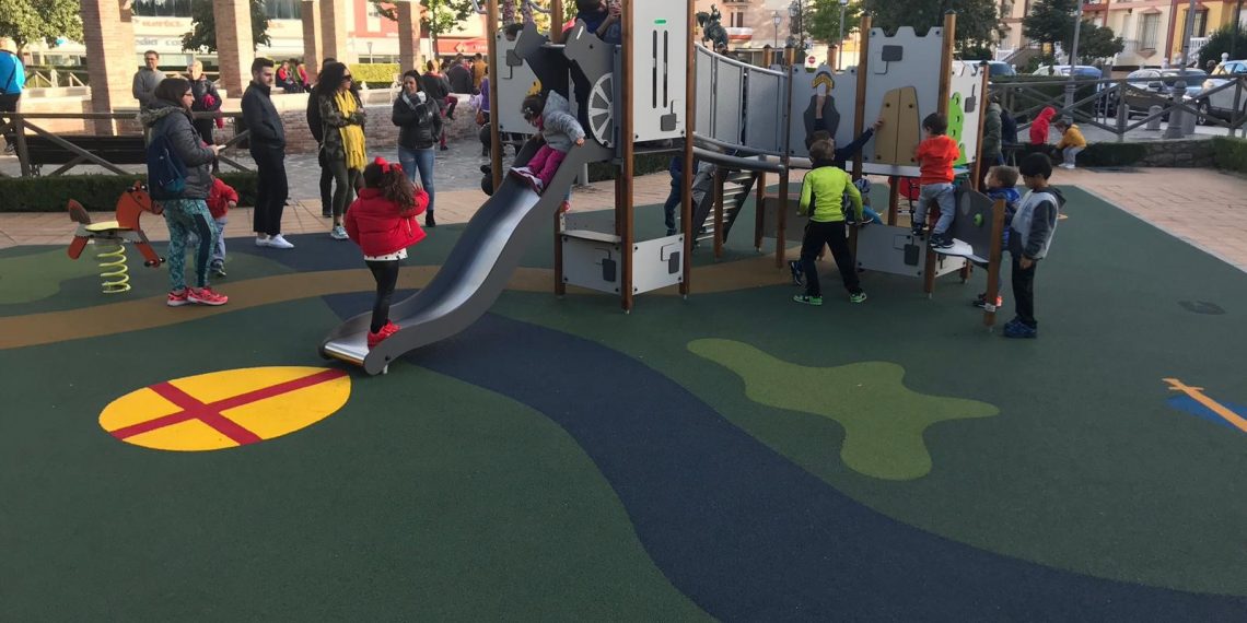 El Ayuntamiento de Ronda inicia la renovación de los 18 parques infantiles de la ciudad