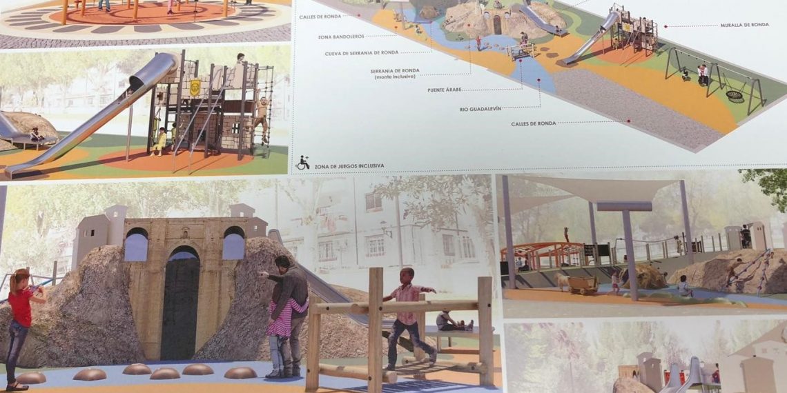 La próxima semana comienzan las obras de ‘La pequeña Ronda’, el nuevo parque infantil en San Rafael