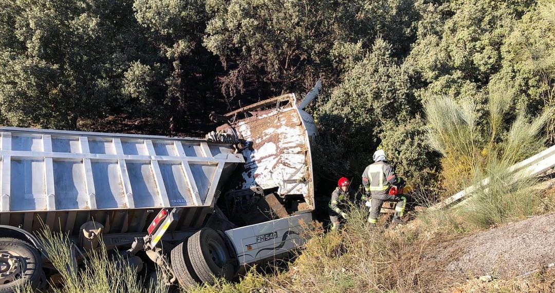 Nuevo accidente en las carreteras de la Comarca de Ronda