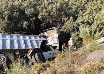 Nuevo accidente en las carreteras de la Comarca de Ronda