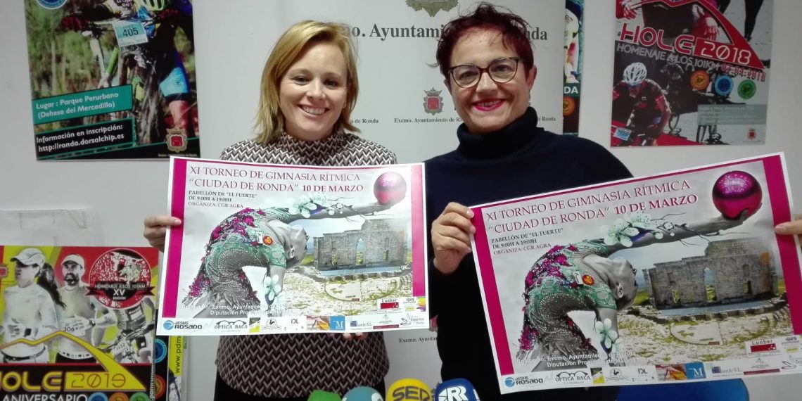 El Área de Deportes y el Club AGRA presentan el XI Torneo de Gimnasia Rítmica ‘Ciudad de Ronda’