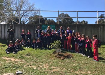 ﻿Medio Ambiente organiza una repoblación en el parque periurbano con estudiantes del colegio Juan de la Rosa