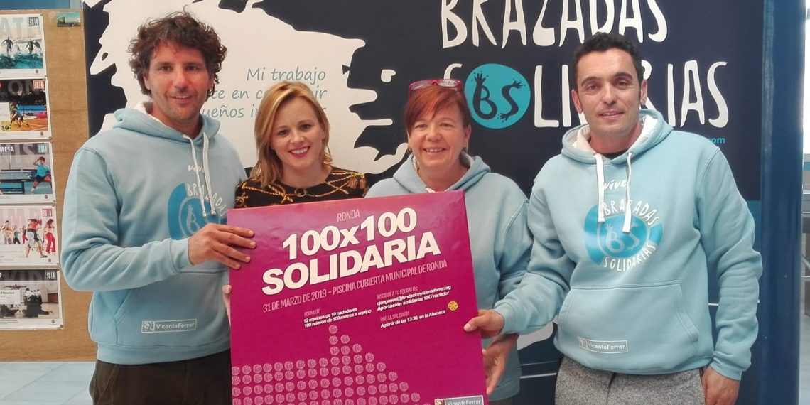 Vuelven a Ronda las ‘Brazadas solidarias’, una prueba cuyos beneficios serán para la Fundación Vicente Ferrer ﻿
