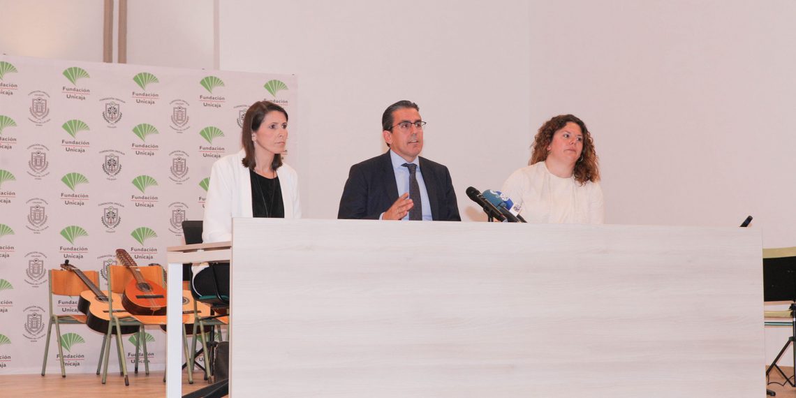 Fundación Unicaja rehabilita la antigua capilla del Colegio Fernando de los Ríos como salón de actos