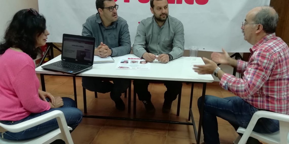 IU presenta varias iniciativas de su programa electoral en materia de empleo