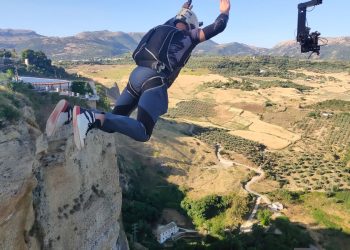 Ronda celebra la primera jornada del Campeonato Internacional de Salto Base