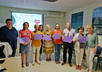 Personas cuidadoras y el grupo de consejo dietético del centro de salud Ronda Norte culminan su participación en la iniciativa “Por un millón de pasos”
