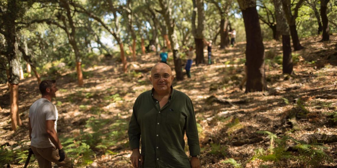 LA SACA DEL CORCHO DE LOS MONTES DE PROPIO DEL AYUNTAMIENTO TERMINA CON UNA PRODUCCIÓN DE 7.500 QUINTALES