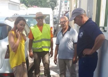 La delegada de Obras visita los barrios de San Francisco y la UVA para conocer qué problemas presentan sus calles
