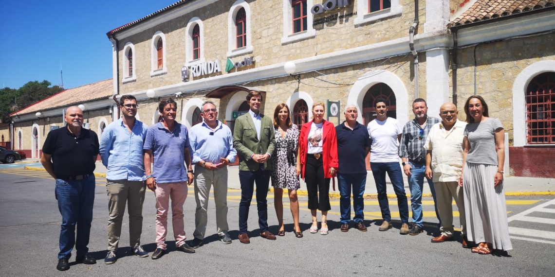 El PP reclama una “mejora inmediata” de los trenes de  la Serranía de Ronda