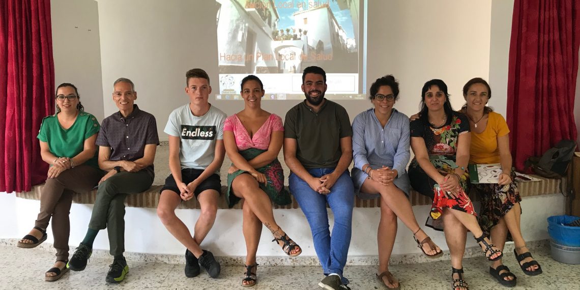 Profesionales de la Unidad de Salud Pública del Área Sanitaria Serranía de Málaga participan en un taller para el impulso del Plan Local de Salud de Jubrique