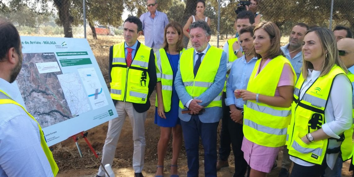 La Junta retoma las obras de la nueva variante este de Arriate en Málaga