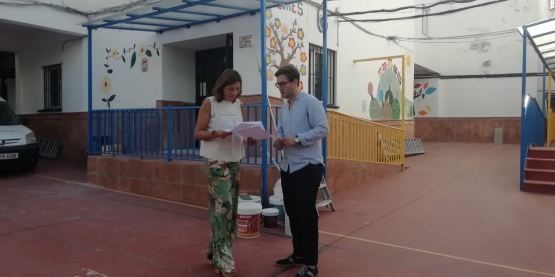 EL AYUNTAMIENTO PONE EN MARCHA UN PLAN PARA LA PUESTA A PUNTO DE TODOS LOS COLEGIOS DURANTE EL MES DE AGOSTO
