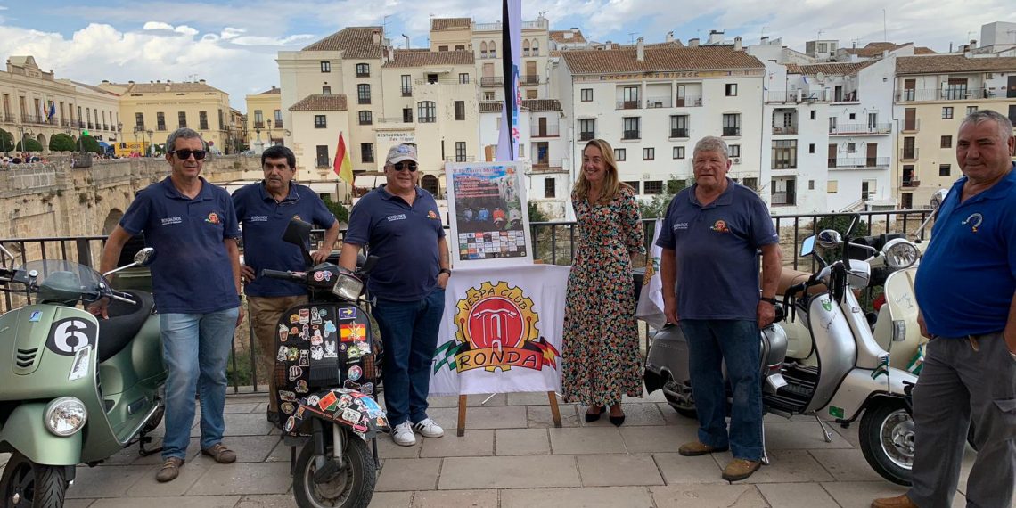 Presentada la V edición de la Reunión Motera de Vespas en Ronda