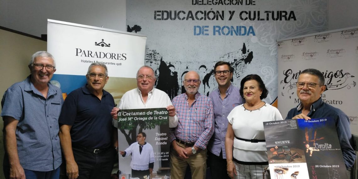 LA DELEGACIÓN DE CULTURA, EL GRUPO TES Y ‘ENTREAMIGOS’ PRESENTAN EL II CERTAMEN DE TEATRO ‘JOSÉ Mª ORTEGA DE LA CRUZ’