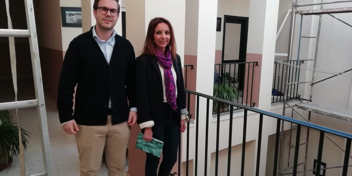 COMIENZAN LOS TRABAJOS DE MEJORA EN LAS INSTALACIONES DE LA ESCUELA UNIVERSITARIA DE ENFERMERÍA ‘VIRGEN DE LA PAZ’