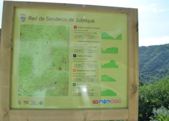 JUBRIQUE DA A CONOCER SU AMPLIA RED DE SENDEROS