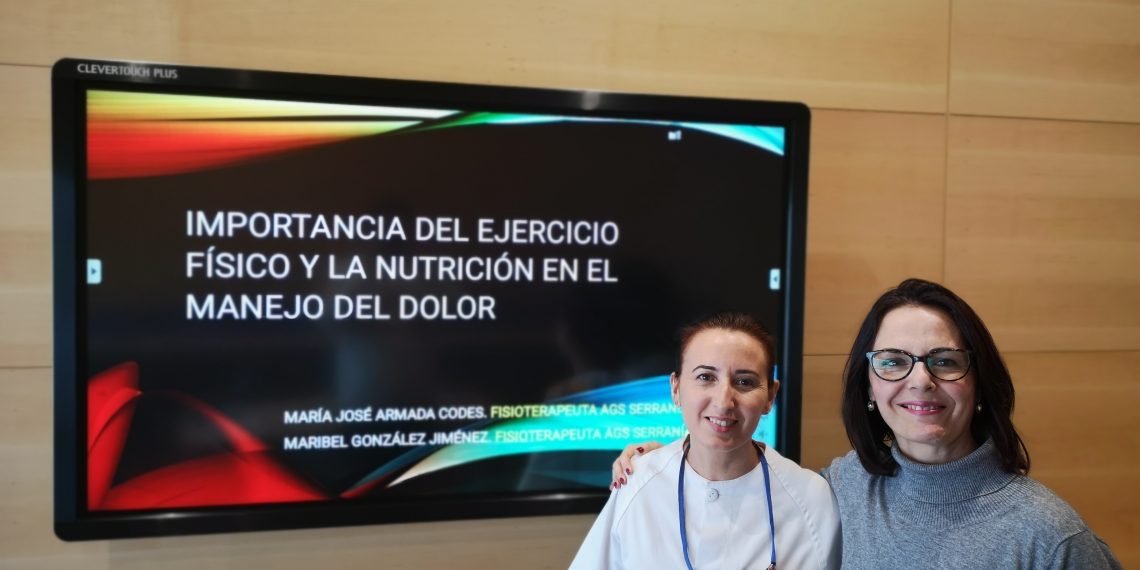 Fisioterapeutas del Hospital de Ronda ofrecen consejos sobre alimentación y actividad física para el manejo del dolor osteoarticular