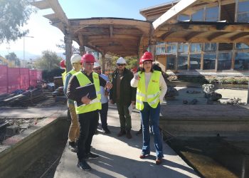 LA NUEVA ZONA DE ESPARCIMIENTO EN EL ANTIGUO EDIFICIO DEL MUEBLE RONDEÑO ESTARÁ TERMINADA ESTA PRIMAVERA