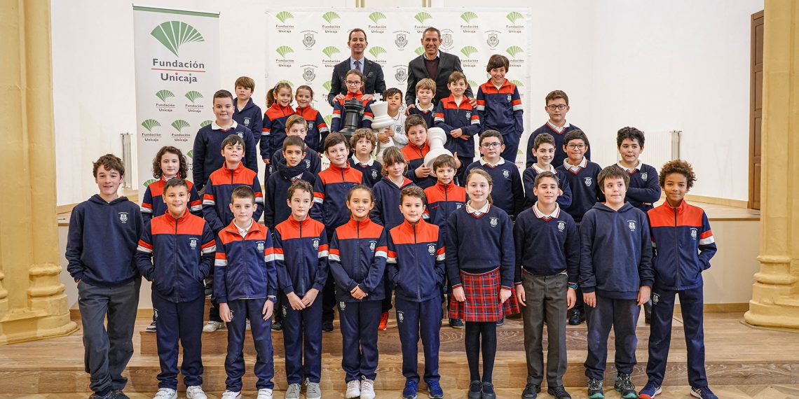 La III Liga Escolar de Ajedrez Fundación Unicaja arranca con 6.000 escolares de 60 centros malagueños