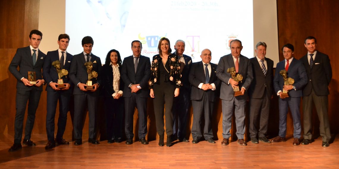 Ronda albergó una elegante gala de entrega de premios Tauromundo