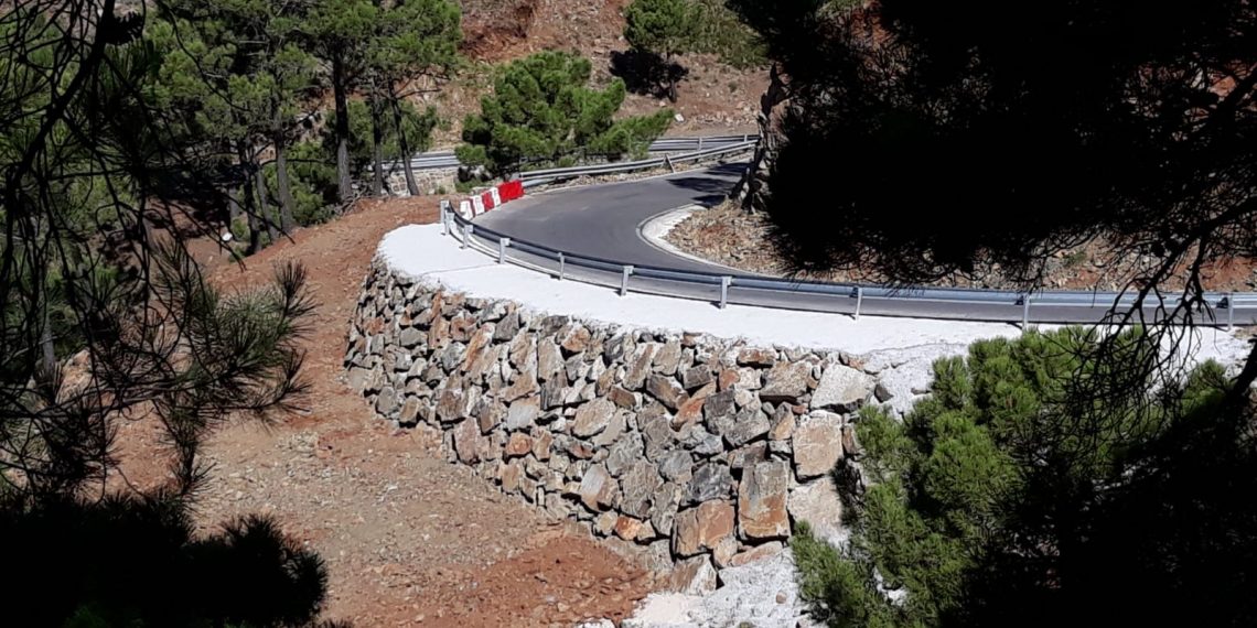La Diputación concluye la reparación de dos carreteras de la Serranía de Ronda tras invertir 1,3 millones de euros
