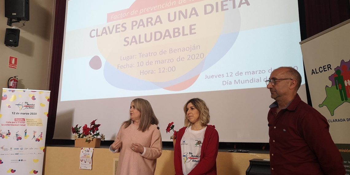 ALCER Málaga y el Área Sanitaria Serranía de Málaga ofrecen consejos sobre alimentación saludable con motivo del Día Mundial del Riñón