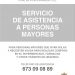 EL AYUNTAMIENTO DE RONDA HABILITA, COMO MEDIDA EXCEPCIONAL, EL SERVICIO DE ASISTENCIA A PERSONAS MAYORES