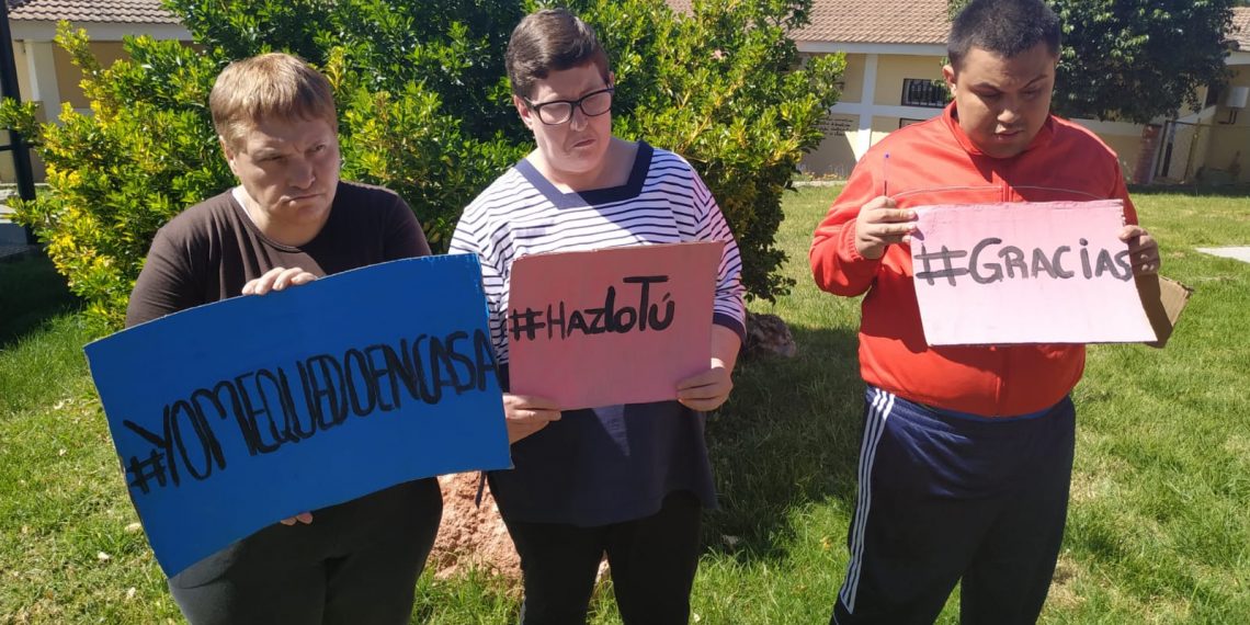 Profesionales de Asprodisis trabajan para garantizar los apoyos a las personas con discapacidad intelectual en la crisis del coronavirus