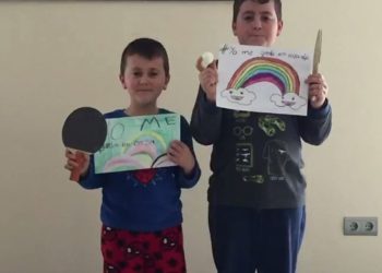 NIÑOS DE JUBRIQUE PROTAGONIZAN DESDE CASA UN VÍDEO DEPORTIVO