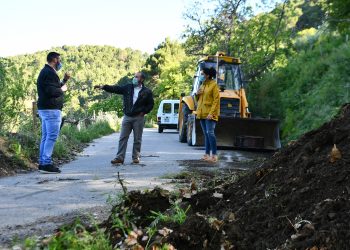 EL AYUNTAMIENTO DE JUBRIQUE REALIZA MEJORAS EN EL CAMINO DE FARAJÁN