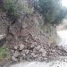 Las fuertes lluvias provocan desprendimientos en carreteras e incidencias en municipios la provincia