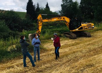 COMIENZAN LAS OBRAS DE MEJORA DEL CAUCE DEL RÍO GUADALEVÍN A SU PASO POR LA INDIANA TRAS EL TEMPORAL DE 2018