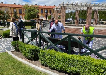 EL AYUNTAMIENTO REALIZA UN PROYECTO DE MEJORA DE ESPACIOS PÚBLICOS DE CARA A LAS NUEVAS FASES DE LA ‘DESESCALADA’