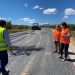 LA ALCALDESA VISITA LAS OBRAS DE LA VARIANTE DE ARRIATE QUE SE HAN RETOMADO Y ESTARÁN FINALIZADAS PARA ESTE VERANO
