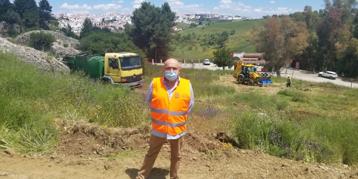 COMIENZA EL ESTUDIO GEOTÉCNICO EN LOS TERRENOS DEL NUEVO APARCAMIENTO DEL BARRIO DE SAN FRANCISCO