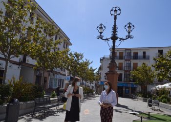 EL AYUNTAMIENTO PRESENTA LAS ACTUACIONES EN LA PLAZA CARMEN ABELA DENTRO DE UN PLAN DE MEJORA EN LOS BARRIOS
