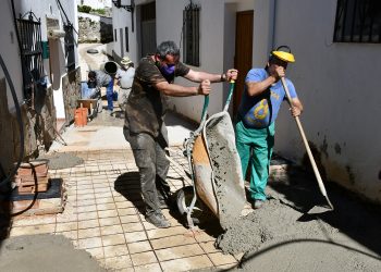JUBRIQUE REANUDA EL PROYECTO DE REURBANIZACIÓN DE CALLE MOLINO