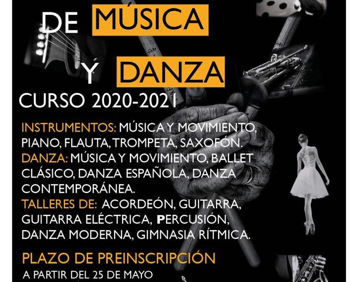 EDUCACIÓN ABRE EL PLAZO PARA INSCRIBIRSE EN LA OFERTA FORMATIVA DE LA ESCUELA MUNICIPAL DE MÚSICA Y DANZA
