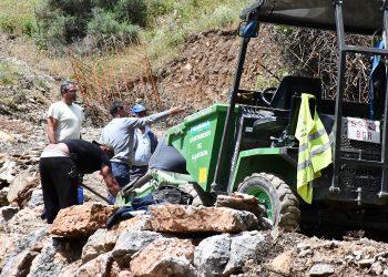 ALGATOCÍN REALIZA MEJORAS EN EL CAMINO DE ACCESO A ‘LAS PILAS’