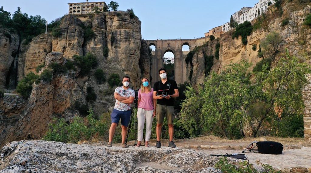 RONDA SE CONVIERTE EN EL ESCENARIO DE RODAJES DE IMPORTANTES PRODUCCIONES AUDIOVISUALES  INTERNACIONALES