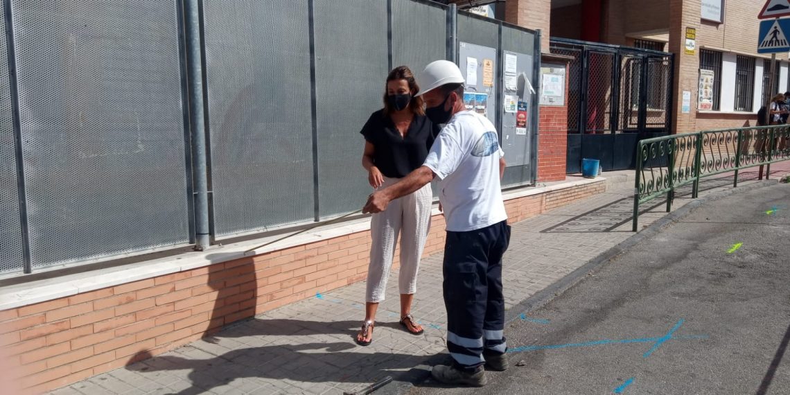Comienzan los trabajos de mejora en el CEIP Vicente Espinel con una inversión de 7.000 euros