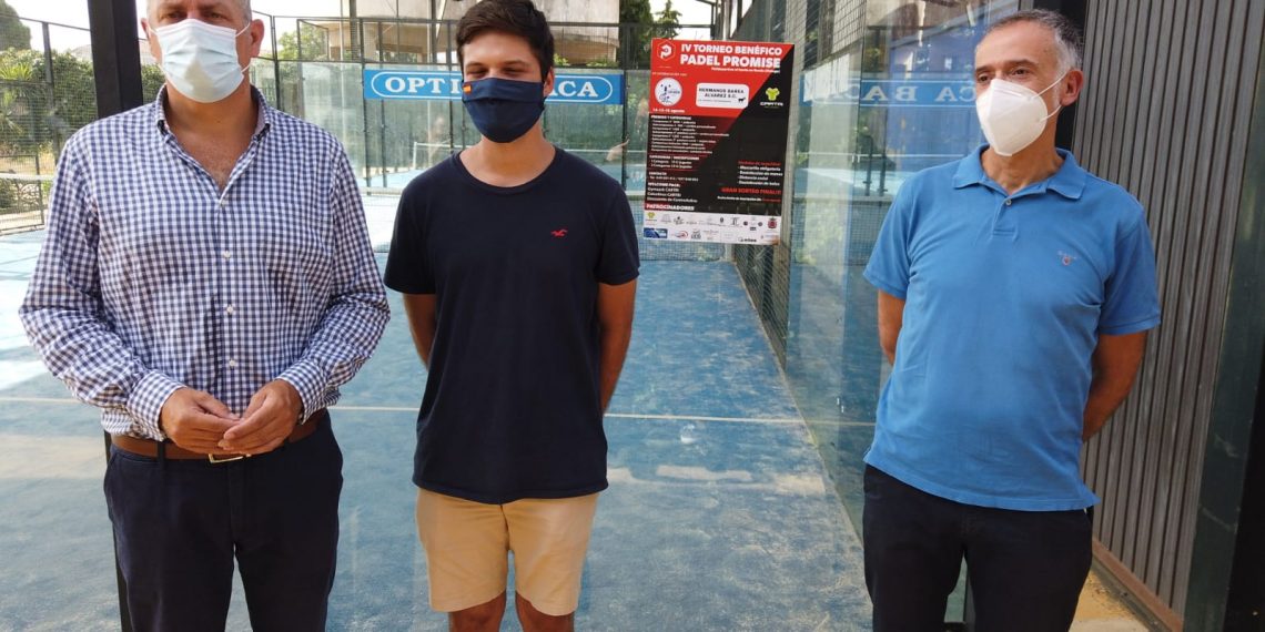 El Ayuntamiento colabora con la organización del IV Torneo Benéfico Pádel Promise a beneficio de la Asociación El Buen Samaritano