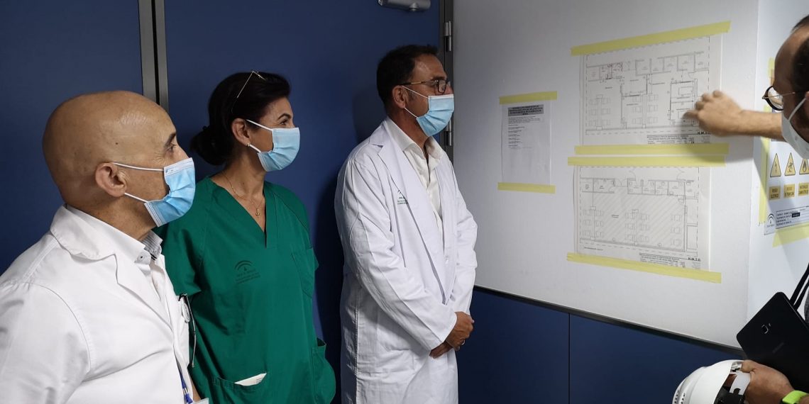 El Área de Gestión Sanitaria Serranía de Málaga acomete una serie de obras con el objetivo de adaptarse a las necesidades derivadas de la Covid-19