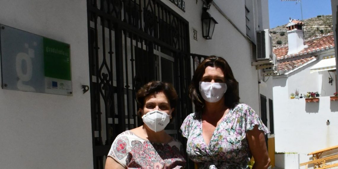 LA DIPUTADA ESPERANZA GONZÁLEZ PRESENTA EL PLAN MÁLAGA EN ALPANDEIRE