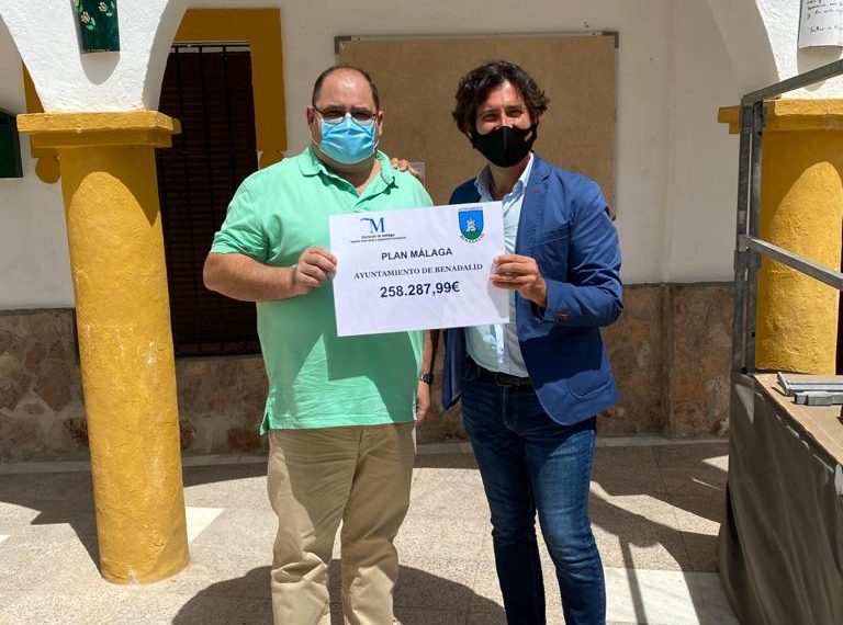 La Diputación destinará 258.287 euros del Plan Málaga al municipio de Benadalid