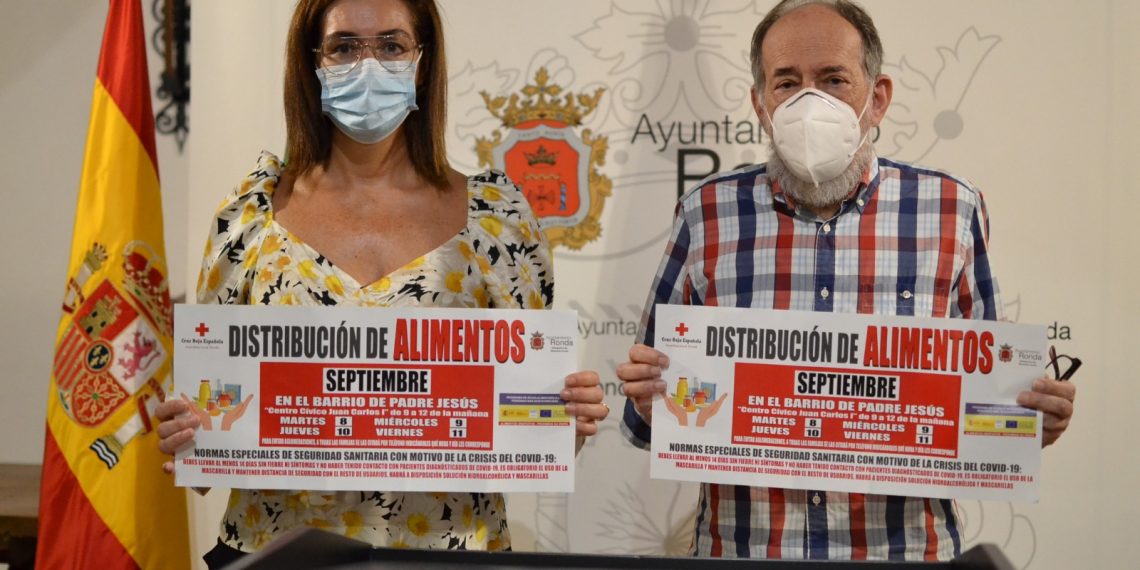 BIENESTAR SOCIAL Y CRUZ ROJA ANUNCIAN UN NUEVO REPARTO DE ALIMENTOS ESTA SEMANA