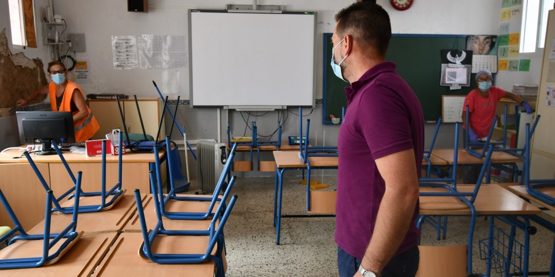 EL COLEGIO RURAL DE CARTAJIMA SE PREPARA PARA EL INICIO DEL CURSO