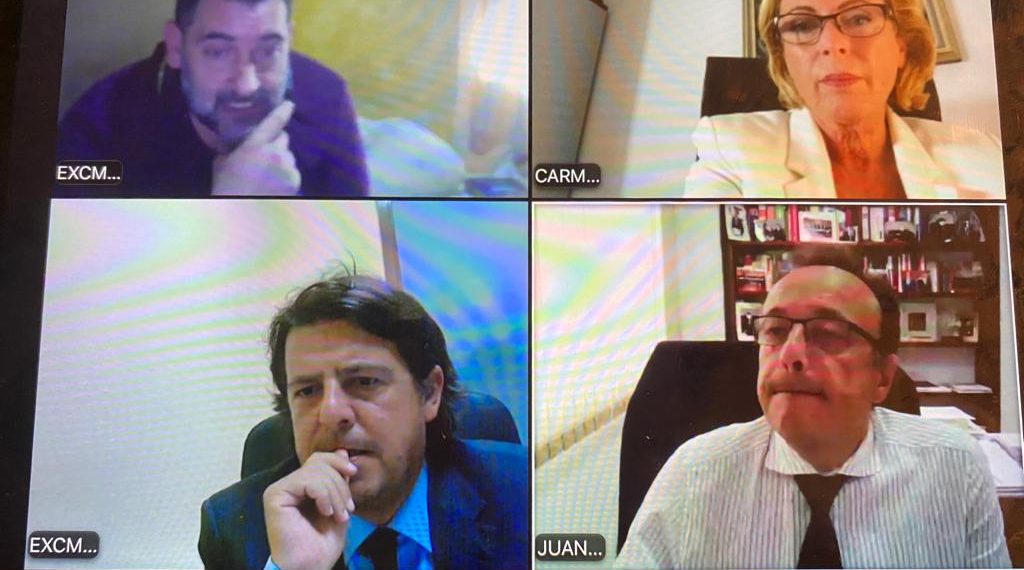 Empleo informa a los colegios profesionales  sobre la tramitación de los ERTE por rebrotes en Málaga