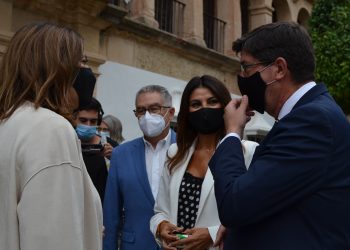 EL VICEPRESIDENTE DE LA JUNTA Y CONSEJERO DE TURISMO, JUAN MARÍN, REALIZA UNA VISITA INSTITUCIONAL A RONDA